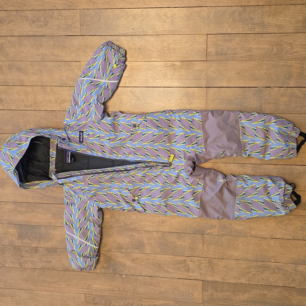 Patagonia Toddler Snow Pile One-Piece Unisex Pattern